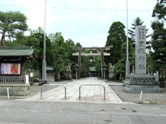 日枝神社参道