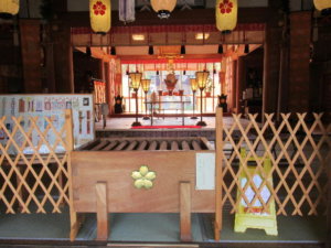 伏木神社　拝殿