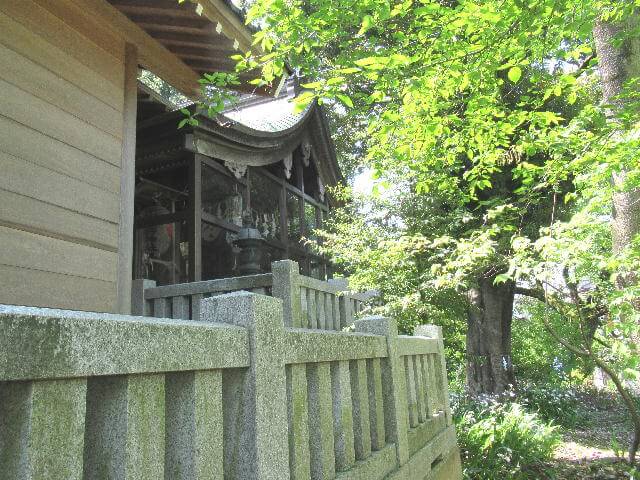 中川熊野神社の本殿