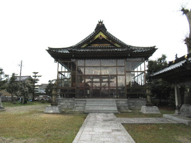 建石勝神社の社殿