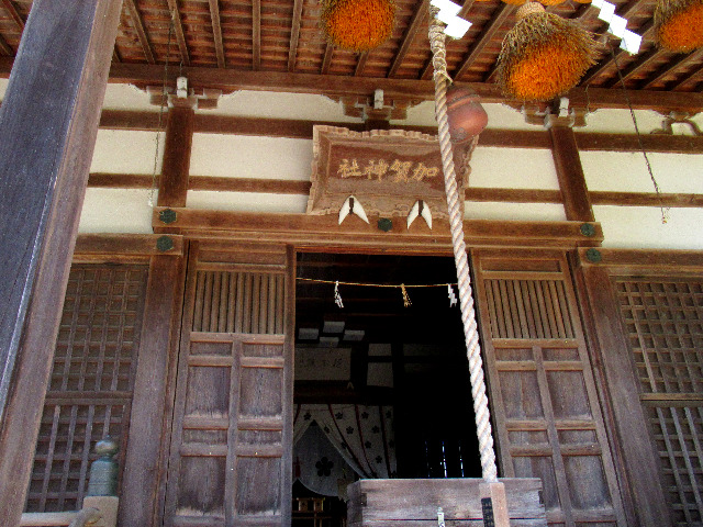加賀神社拝殿